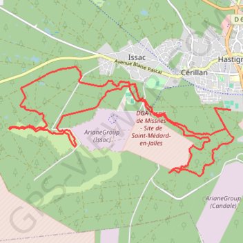 Saint-Médard-en-Jalles GPS track, route, trail