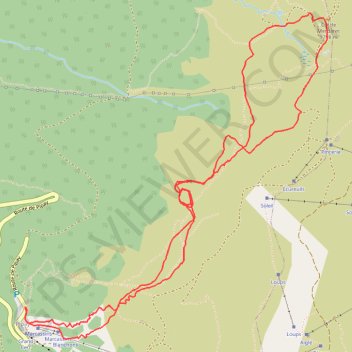 Sequence 1 GPS track, route, trail