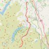 Mosedale Cottage to Lowther Castle hike GPS track, route, trail