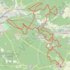 Forêts Compiègne-Laigue, les Monts GPS track, route, trail
