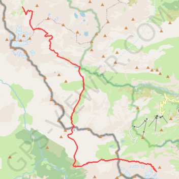 Oulette de Gaube-Sarradet GPS track, route, trail