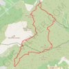 Saint Zacharie Mont Olympe Rocher de Onze Heures GPS track, route, trail