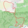 Sanilhac - La Baume GPS track, route, trail