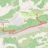Les Cretes de la Sainte Baume GPS track, route, trail