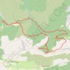 Sources de l'Huveaune GPS track, route, trail