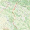 GR14 De Varennes en Argonne (Meuse) à Corbion (Belgique) GPS track, route, trail
