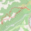 Tournon sur Rhône, des Champs à Charray GPS track, route, trail