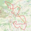 Course en ligne thelin GPS track, route, trail