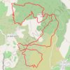 Rocher des Vierges et Canyon du Diable GPS track, route, trail