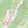 Dent de Crolles en boucle par les pas des Terreaux et de Rocheplane (Chartreuse) GPS track, route, trail
