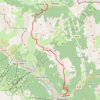 Traversée des Alpes - Étape 18 GPS track, route, trail