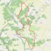Circuit Ouest de Mérigny GPS track, route, trail