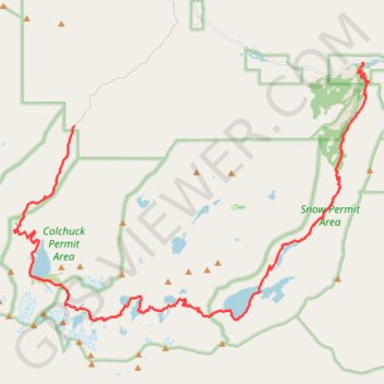 The Enchantments GPS track, route, trail
