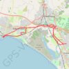 Irvine, Scotland to Saltcoats and back GPS track, route, trail