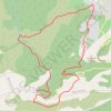Sources de l'Huveaune depuis Nans-les-Pins GPS track, route, trail