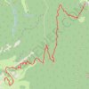 Les Chaffauds-chalet de la Bouchasse GPS track, route, trail