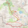Crêtes d'Aygues-Tortes par la cabane de Prat Caseneuve GPS track, route, trail