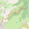 Pic du Pas du Chien depuis le barrage de Riète GPS track, route, trail