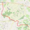 Sur les pas des Maîtres Sonneurs (Châteaumeillant - Sidiailles) GPS track, route, trail