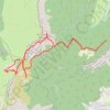 Col de l'Arc depuis Saint Ange (Vercors) GPS track, route, trail