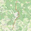 Sentier Vosges-Pyrénées - de Auberive à Grancey-le-Château GPS track, route, trail