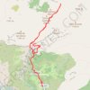 Sierra de Guara-Vigen del Castillo-Mascun inférieur GPS track, route, trail