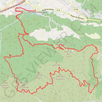 360° au coeur des Bouches-du-Rhône GPS track, route, trail