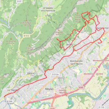 Marie-Pellet GPS track, route, trail