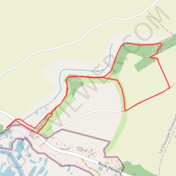 La vallée d'Acon - La Chaussée-Tirancourt GPS track, route, trail