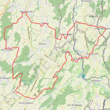 Marche gal guisan GPS track, route, trail