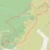 Le Tour de la croix de Merdaret - Isère Outdoor GPS track, route, trail
