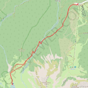 Chalet de l'Aulp de Seythenex (1719 m) GPS track, route, trail