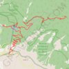 Chemin de la Sainte Baume 11ème tronçon de la cote 800 au sommet du mont Ventoux GPS track, route, trail