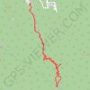 TAHITI - PEDESTRE - Papeete - La Fautaua itinéraire pour la cascade GPS track, route, trail