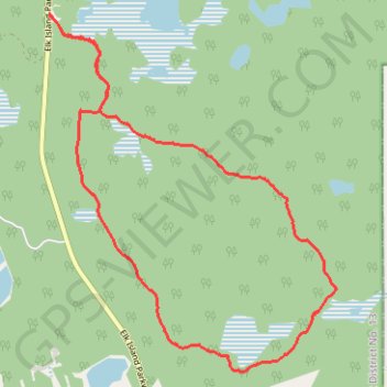 Elk Island National Park GPS track, route, trail