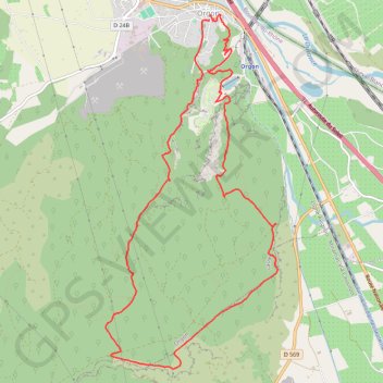 Notre-Dame-de-Beauregard - Orgon GPS track, route, trail