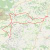 Parcours 4 (90.61km) GPS track, route, trail