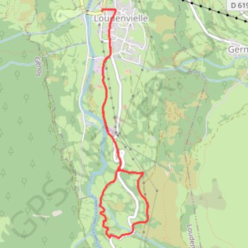 1 Les granges dOurcibats - Louron Bike Trail GPS track, route, trail