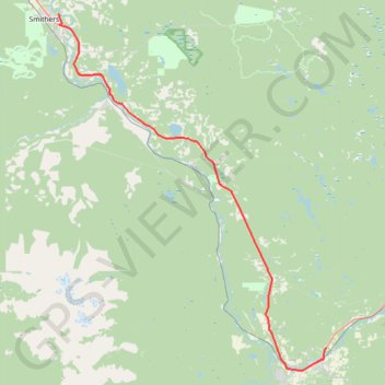 Smithers - Houston GPS track, route, trail