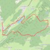 La Vigoureuse - Lamoura GPS track, route, trail