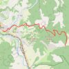 Sur les Pas des Huguenots - Die - Valcroissant GPS track, route, trail