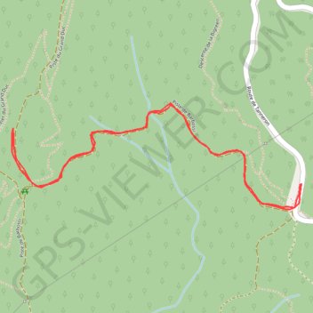 La piste de Barbossi GPS track, route, trail