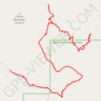 Reynolds Creek, Center Mountain, Lucky Strike Trails GPS track, route, trail
