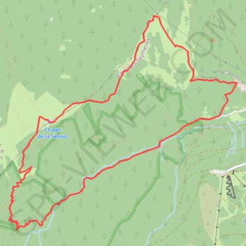 Bauges - pointe de Vélan GPS track, route, trail