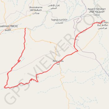 Fask - Icht GPS track, route, trail