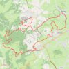Le Tour du Bourg de Cherier via la Chapelle de la Salette - Ouches GPS track, route, trail