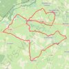 Moulins et kiosques en Thierache - Maroilles GPS track, route, trail