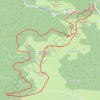 Crêtes d'Iraty du Col Bagargi au Leherra Murkhuilako Lepoa GPS track, route, trail