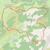 Saint Maurice de Navacelles La Buége GPS track, route, trail