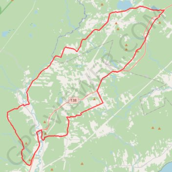 Charlevoix GPS track, route, trail